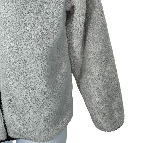 PINK Victoria’s Secret Woman’s Teddy Fleece Zip Up Jacket Size Medium - Picture 6 of 15